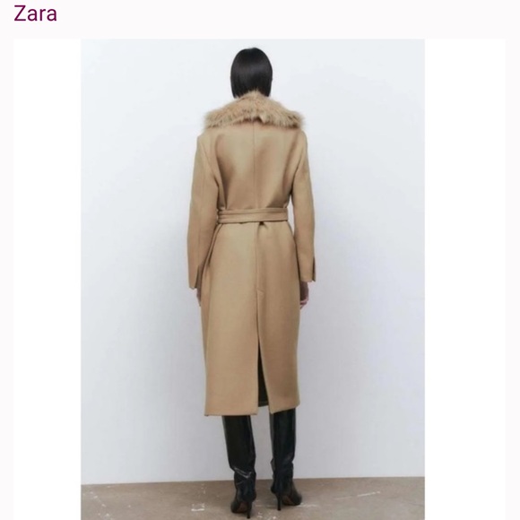 MANTECO ZARA WOOL BLEND COAT PREMIUM QUALITY - Picture 9 of 12